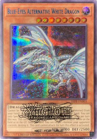 Blue-Eyes Alternative White Dragon [SBPR-EN003] Secret Rare | Black Swamp Games