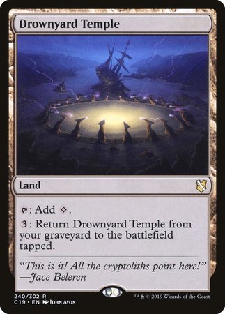 Drownyard Temple [Commander 2019] | Black Swamp Games