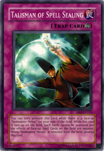 Talisman of Spell Sealing [DR2-EN161] Common | Black Swamp Games