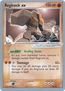 Regirock ex (98/101) (Mewtrick - Jason Klaczynski) [World Championships 2006] | Black Swamp Games