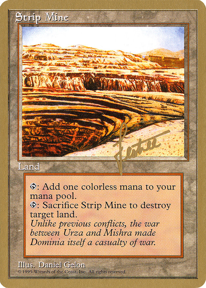 Strip Mine (Bertrand Lestree) [Pro Tour Collector Set] | Black Swamp Games