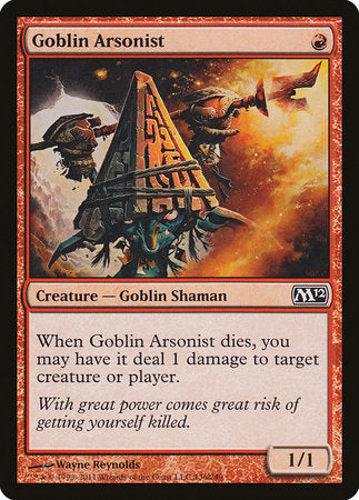 Goblin Arsonist [Magic 2012] | Black Swamp Games
