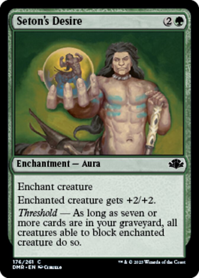 Seton's Desire [Dominaria Remastered] | Black Swamp Games