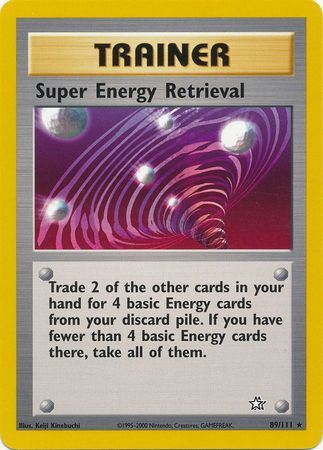 Super Energy Retrieval (89/111) [Neo Genesis Unlimited] | Black Swamp Games