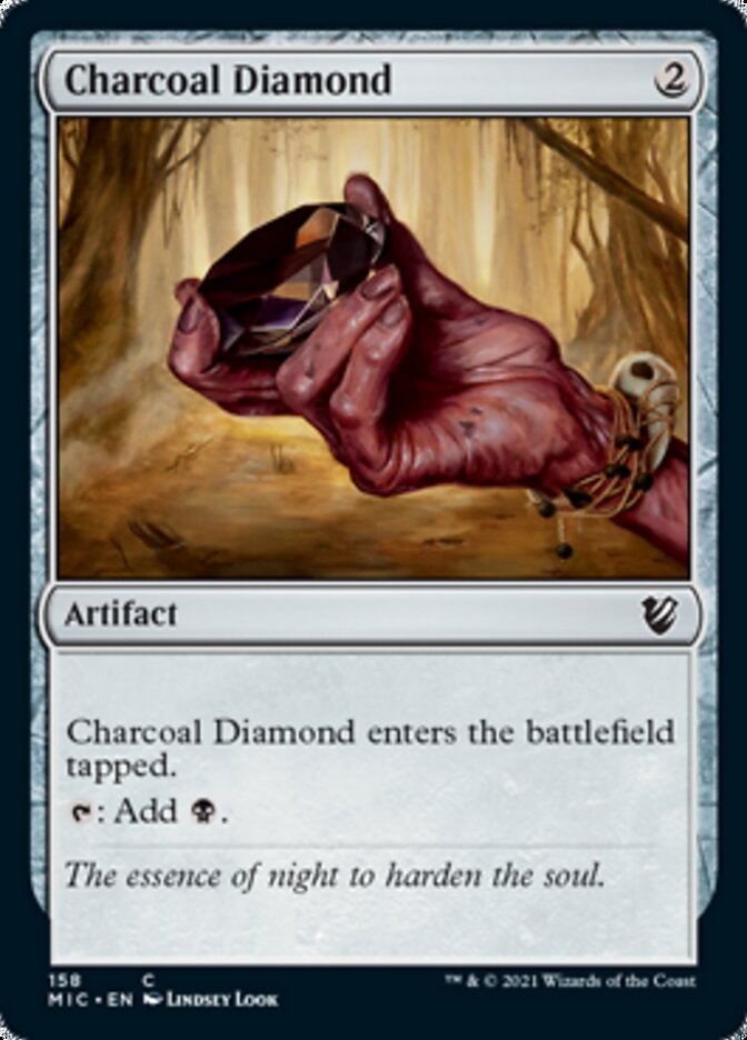 Charcoal Diamond [Innistrad: Midnight Hunt Commander] | Black Swamp Games