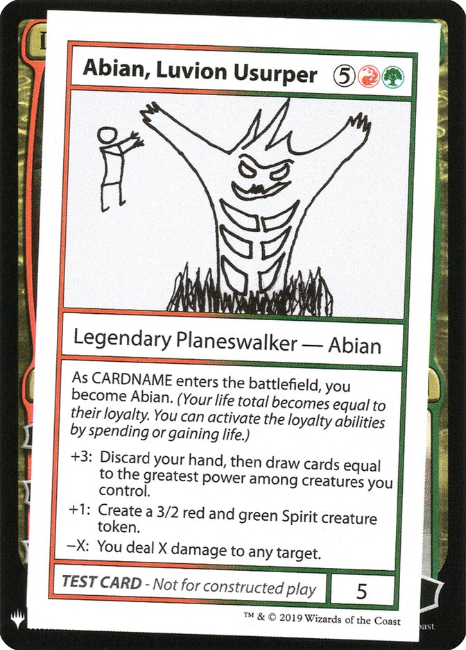 Abian, Luvion Usurper [Mystery Booster Playtest Cards] | Black Swamp Games