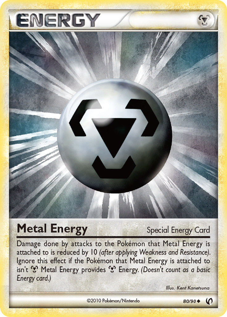 Metal Energy (80/90) [HeartGold & SoulSilver: Undaunted] | Black Swamp Games