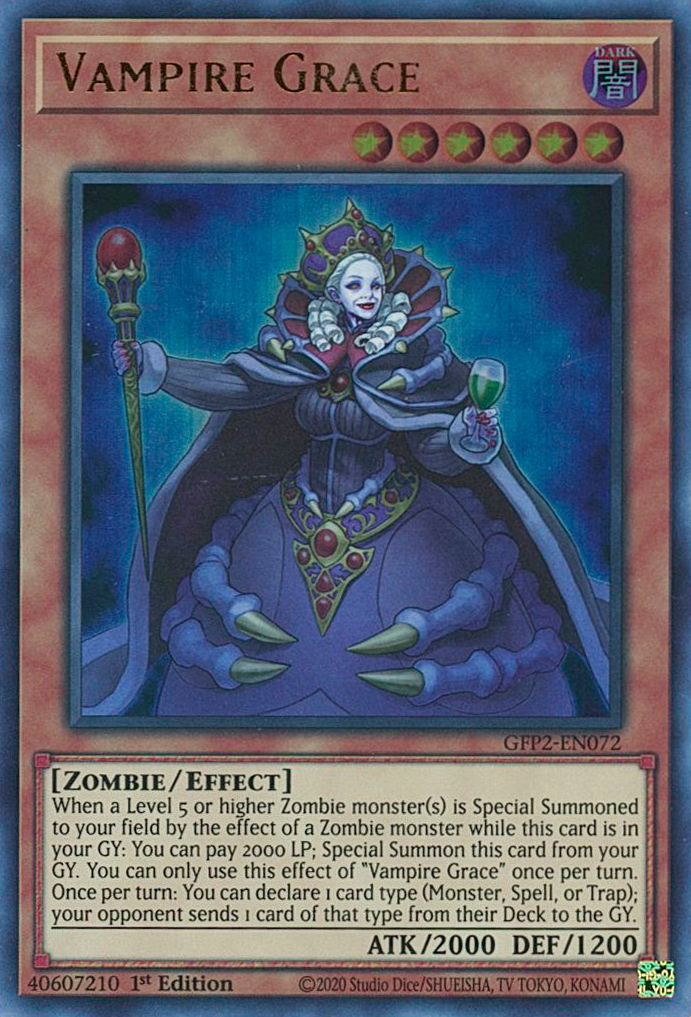 Vampire Grace [GFP2-EN072] Ultra Rare | Black Swamp Games