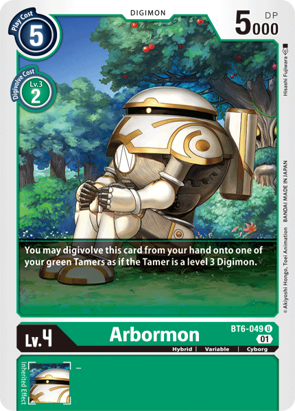 Arbormon [BT6-049] [Double Diamond] | Black Swamp Games