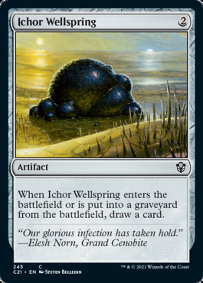 Ichor Wellspring [Commander 2021] | Black Swamp Games