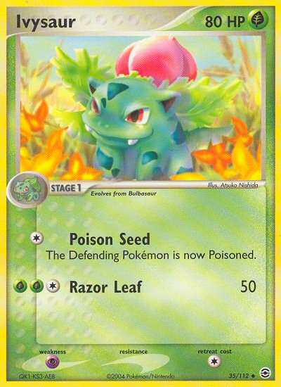 Ivysaur (35/112) [EX: FireRed & LeafGreen] | Black Swamp Games