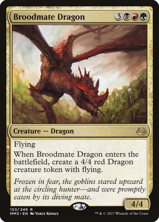 Broodmate Dragon [Modern Masters 2017] | Black Swamp Games