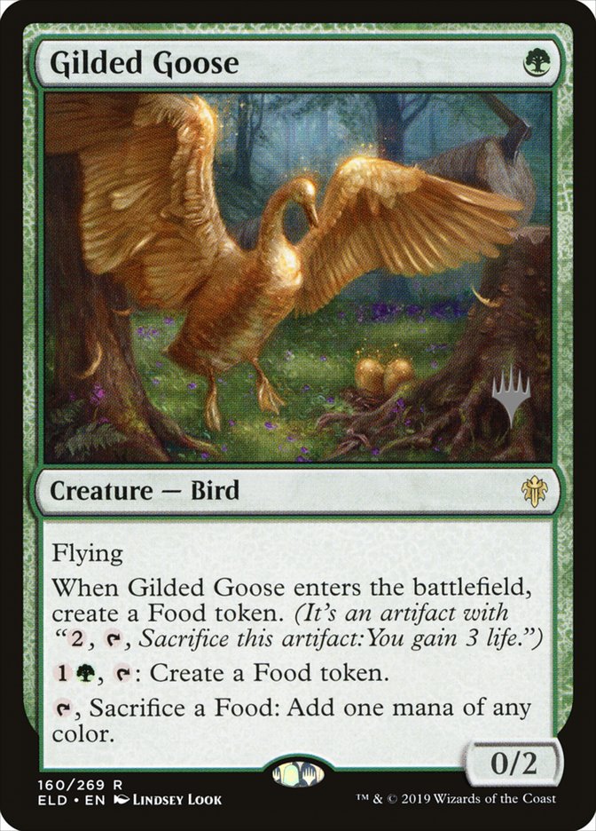 Gilded Goose (Promo Pack) [Throne of Eldraine Promos] | Black Swamp Games