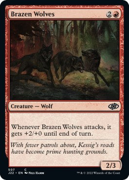 Brazen Wolves [Jumpstart 2022] | Black Swamp Games