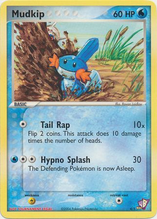 Mudkip (4/5) [Kids WB Promos] | Black Swamp Games