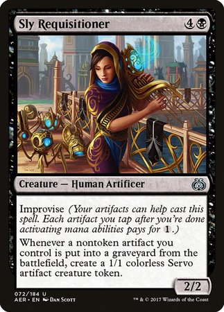 Sly Requisitioner [Aether Revolt] | Black Swamp Games