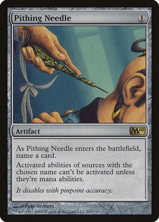 Pithing Needle [Magic 2010] | Black Swamp Games