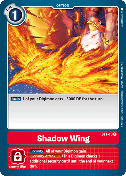 Shadow Wing [ST1-13] [Starter Deck: Gaia Red] | Black Swamp Games