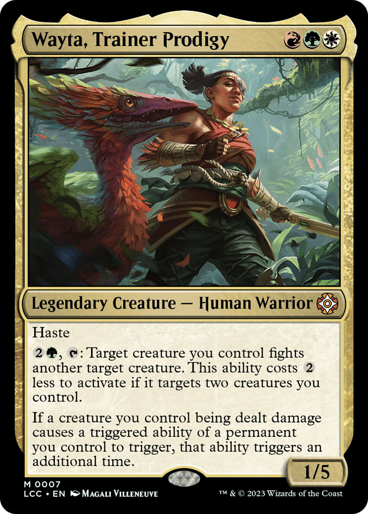 Wayta, Trainer Prodigy [The Lost Caverns of Ixalan Commander] | Black Swamp Games