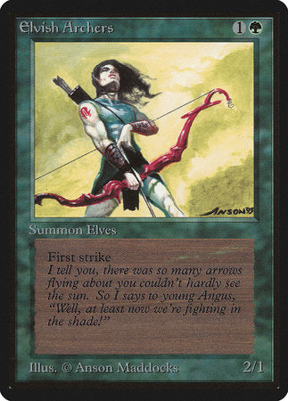 Elvish Archers [Limited Edition Beta] | Black Swamp Games