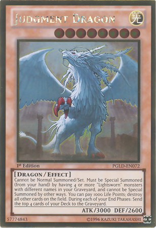 Judgment Dragon [PGLD-EN072] Gold Rare | Black Swamp Games