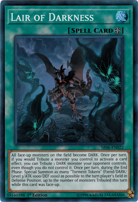 Lair of Darkness [SR06-EN022] Super Rare | Black Swamp Games