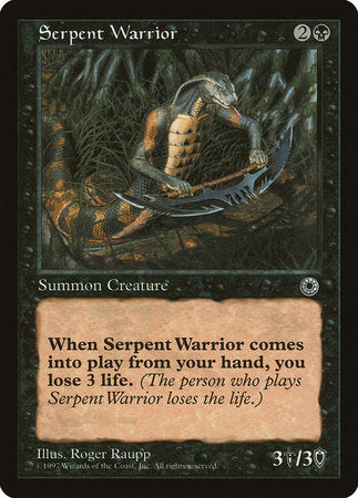 Serpent Warrior [Portal] | Black Swamp Games