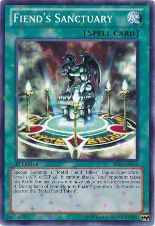 Fiend's Sanctuary [BP01-EN076] Starfoil Rare | Black Swamp Games