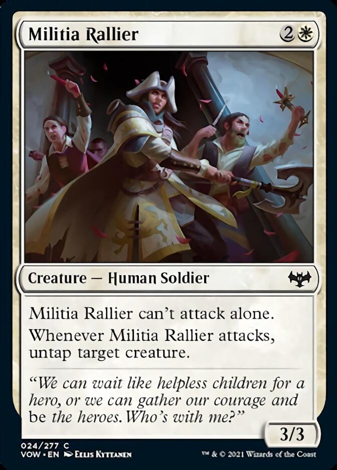 Militia Rallier [Innistrad: Crimson Vow] | Black Swamp Games