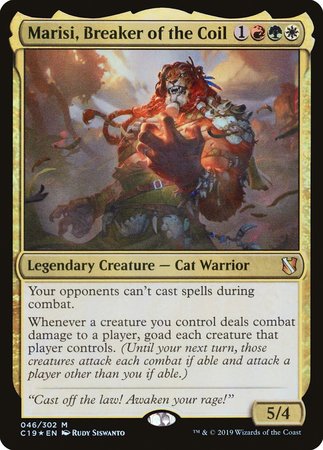 Marisi, Breaker of the Coil [Commander 2019] | Black Swamp Games