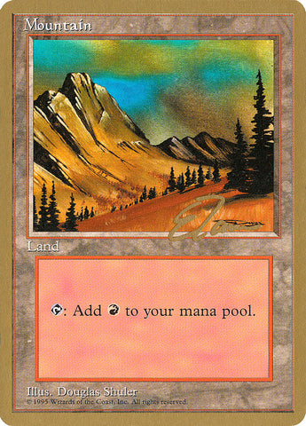 Mountain (br344) (Ben Rubin) [World Championship Decks 1998]