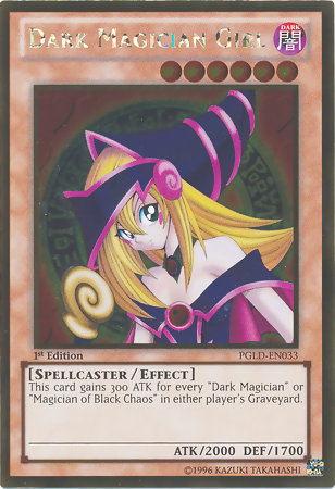 Dark Magician Girl [PGLD-EN033] Gold Rare | Black Swamp Games