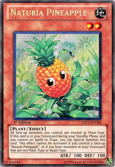 Naturia Pineapple [DREV-EN082] Secret Rare | Black Swamp Games