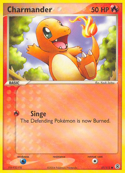 Charmander (57/112) [EX: FireRed & LeafGreen] | Black Swamp Games