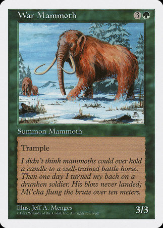 War Mammoth [Fifth Edition] | Black Swamp Games