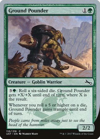 Ground Pounder [Unstable] | Black Swamp Games