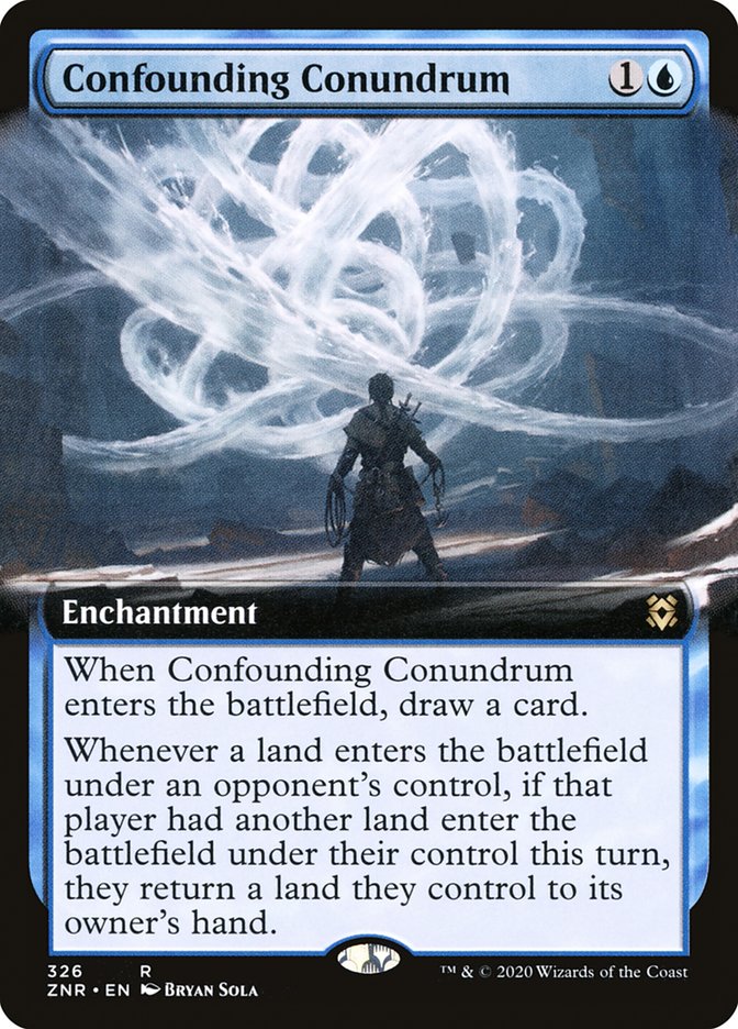 Confounding Conundrum (Extended Art) [Zendikar Rising] | Black Swamp Games