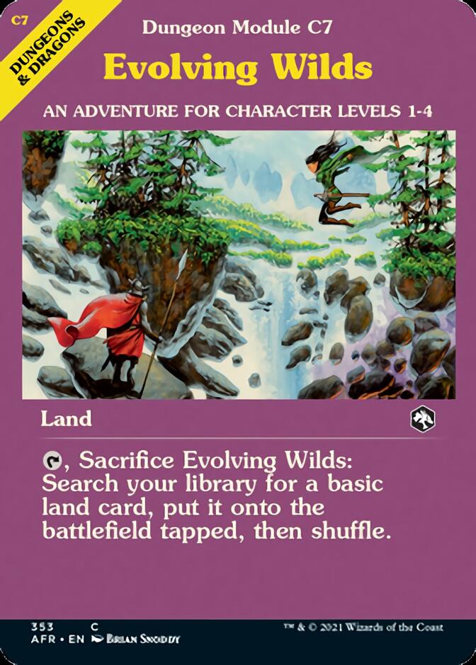 Evolving Wilds (Dungeon Module) [Dungeons & Dragons: Adventures in the Forgotten Realms] | Black Swamp Games