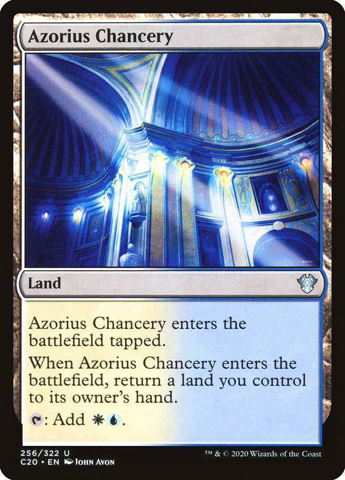 Azorius Chancery [Commander 2020] | Black Swamp Games