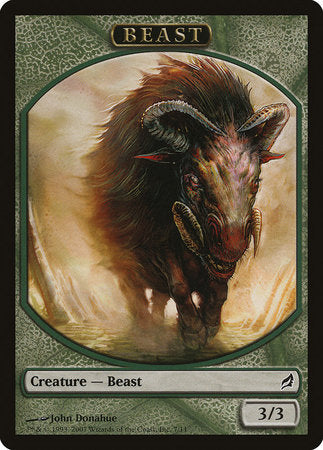Beast Token [Lorwyn Tokens] | Black Swamp Games