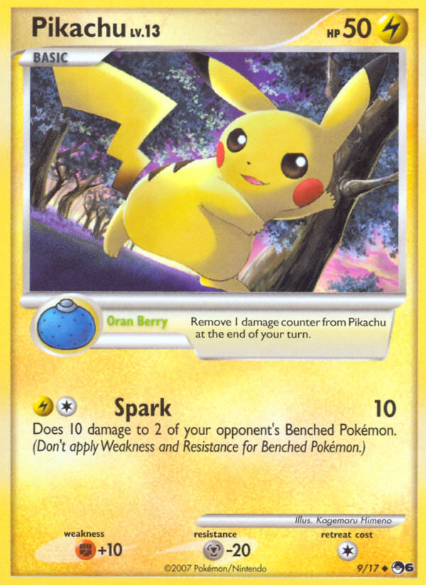 Pikachu (9/17) [POP Series 6] | Black Swamp Games