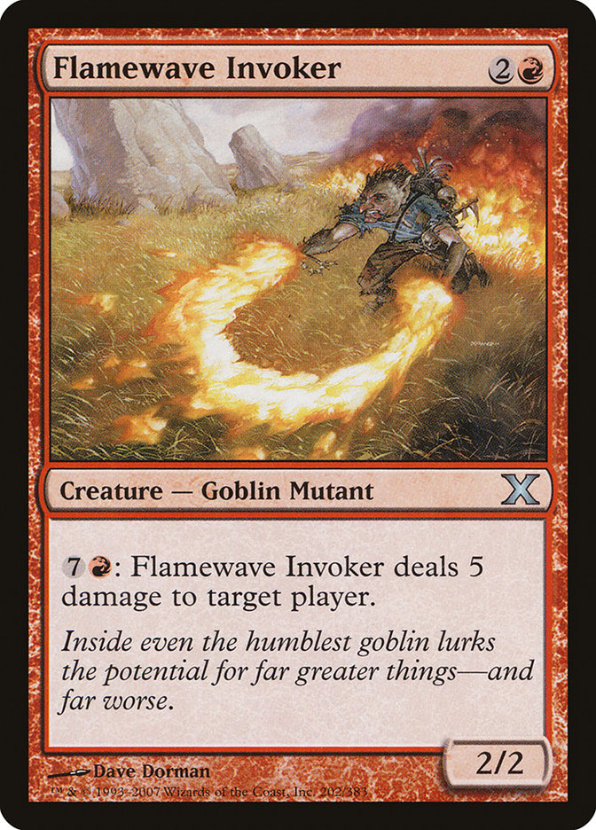 Flamewave Invoker [Tenth Edition] | Black Swamp Games