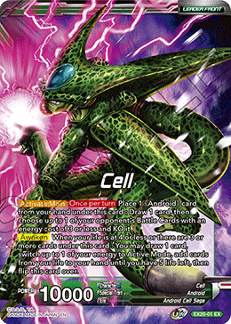 Cell // Cell, Return of the Ultimate Lifeform (EX20-01) [Ultimate Deck 2022] | Black Swamp Games