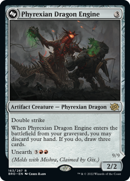 Phyrexian Dragon Engine [The Brothers' War] | Black Swamp Games