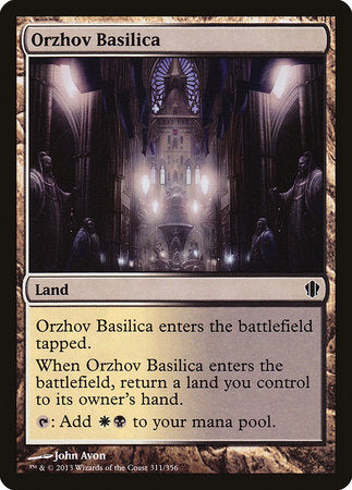 Orzhov Basilica [Commander 2013] | Black Swamp Games