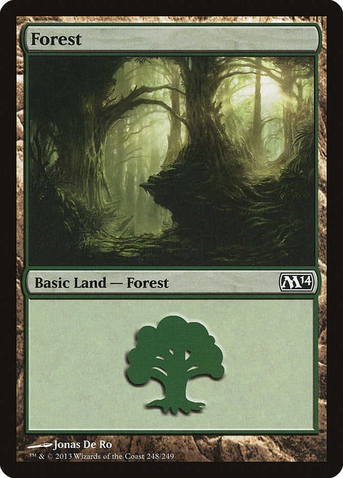 Forest (248) [Magic 2014] | Black Swamp Games