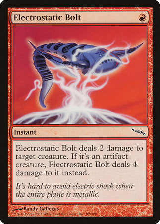 Electrostatic Bolt [Mirrodin] | Black Swamp Games
