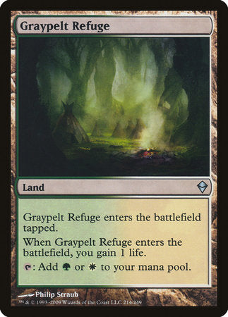 Graypelt Refuge [Zendikar] | Black Swamp Games