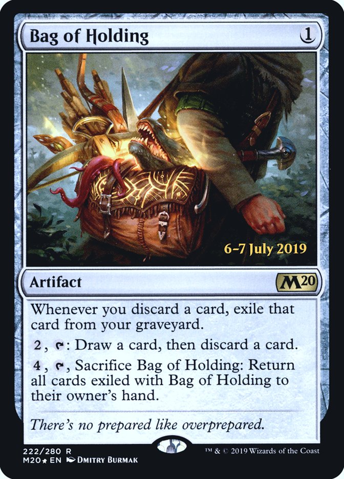 Bag of Holding  [Core Set 2020 Prerelease Promos] | Black Swamp Games