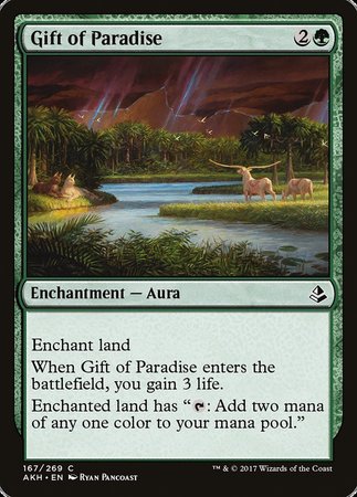 Gift of Paradise [Amonkhet] | Black Swamp Games